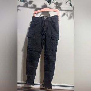 Zara Men's Dark Cargo Pants